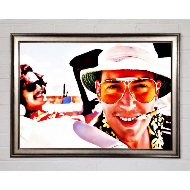 Fear And Loathing In Las Vegas - Single Picture Frame Art Prints Rosalind Wheeler Size: 84.1cm H x 118.9cm W on Productcaster.