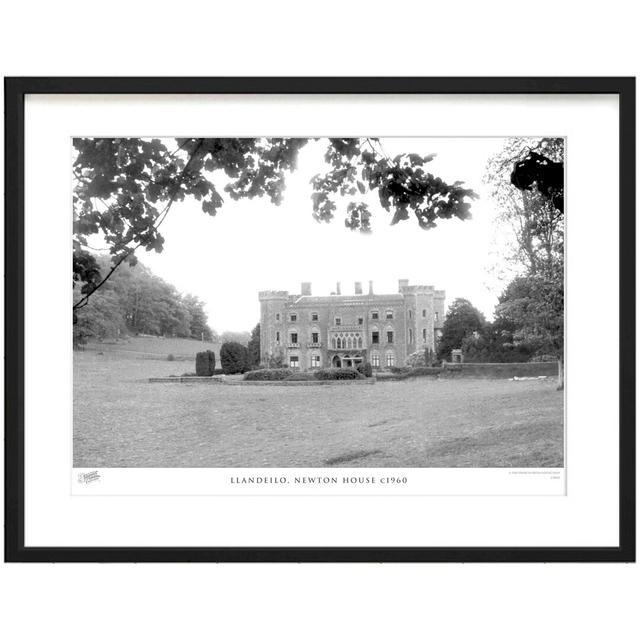 'Llandeilo, Newton House C1960' by Francis Frith - Picture Frame Photograph Print on Paper The Francis Frith Collection Size: 40cm H x 50cm W x 2.3cm on Productcaster.