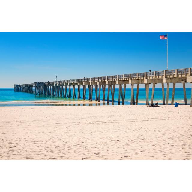 Panama city beach pier House of Hampton Size: 51cm H x 76cm W on Productcaster.