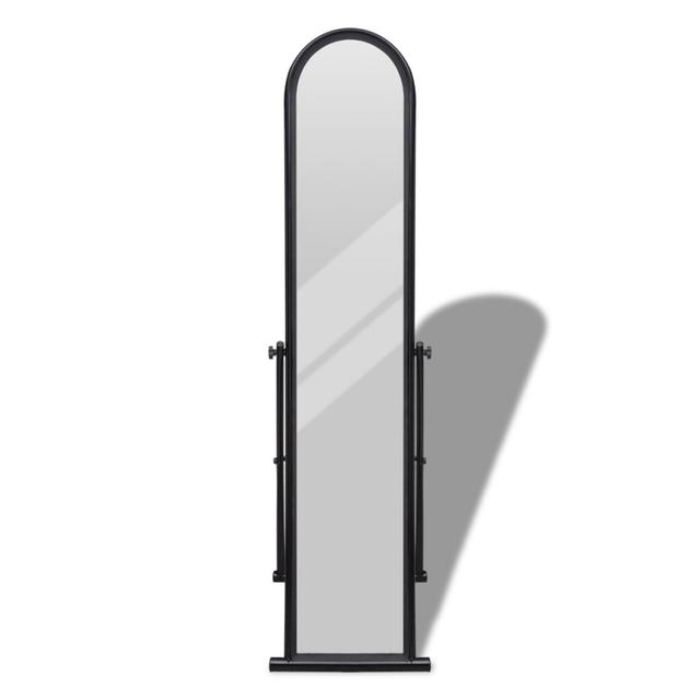 Full Length Mirror 17 Stories Colour: Black on Productcaster.