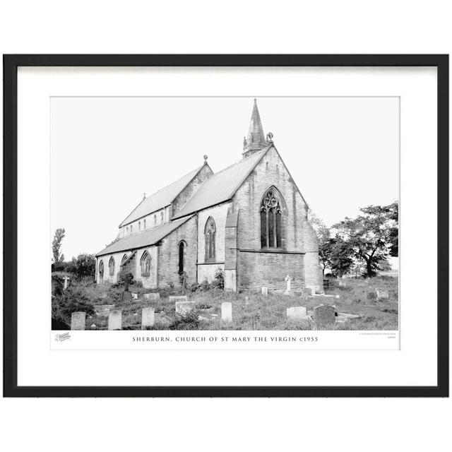 'Sherburn, Church of St Mary the Virgin C1955' by Francis Frith - Picture Frame Photograph Print on Paper The Francis Frith Collection Size: 40cm H x on Productcaster.