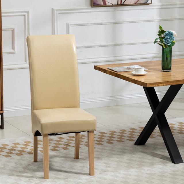 Soderquist 4 - Person Dining Set Natur Pur Chair Colour: Cream on Productcaster.