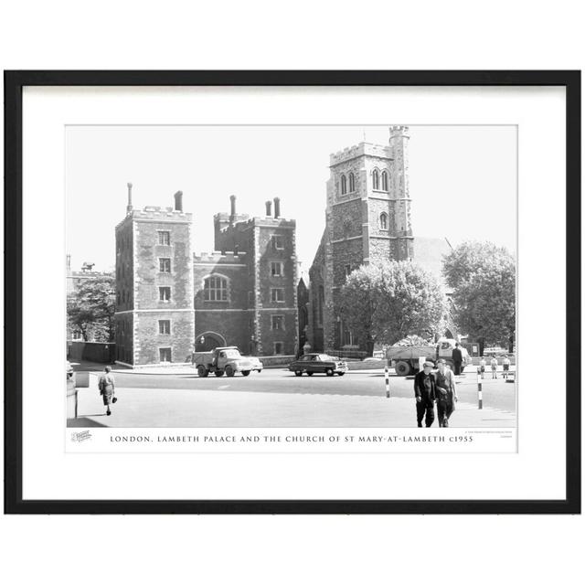 'London, Lambeth Palace and the Church of St Mary-at-Lambeth C1955' by Francis Frith - Picture Frame Photograph Print on Paper The Francis Frith Colle on Productcaster.