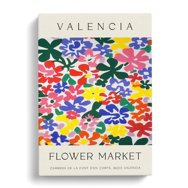 Valencia Flower Market Exhibition No. 3 George Oliver Size: 76cm H x 50cm W on Productcaster.