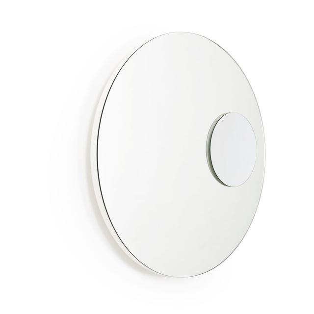 Mendocino Round Magnifying Wall Mounted Accent Mirror Brayden Studio on Productcaster.