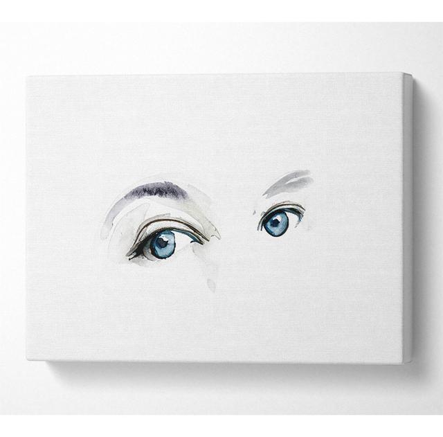 Blue Eyes - Print Fairmont Park Size: 50.8cm H x 81.3cm W x 10cm D on Productcaster.