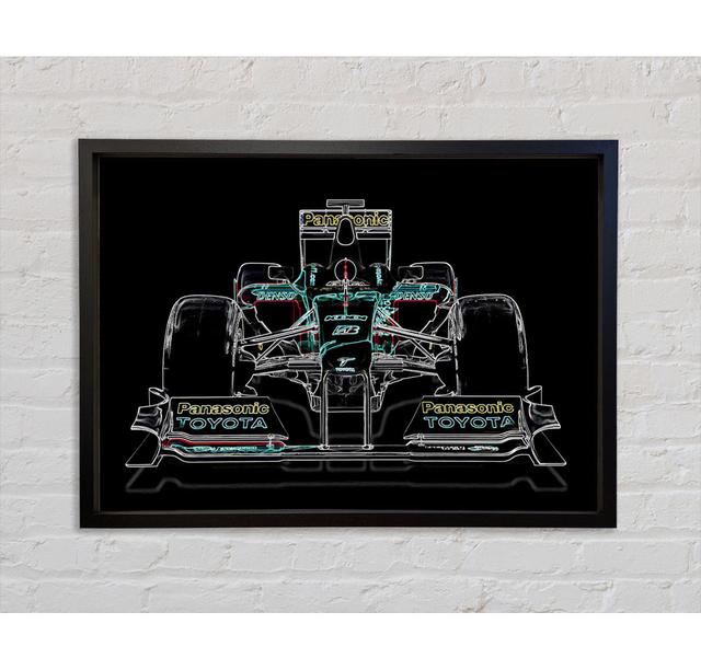 Formula One - Einzelner Bilderrahmen Kunstdrucke auf Leinwand Bright Star Größe: 84,1 cm H x 118,9 cm B x 3,3 cm T on Productcaster.