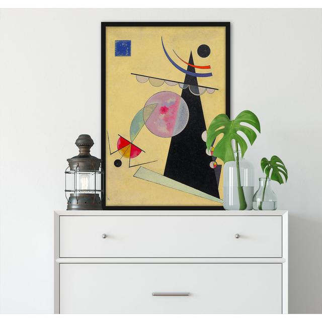 Gerahmtes Poster Wassily Kandinsky Metro Lane Größe: 38 cm H x 30 cm B x 2,5 cm T on Productcaster.