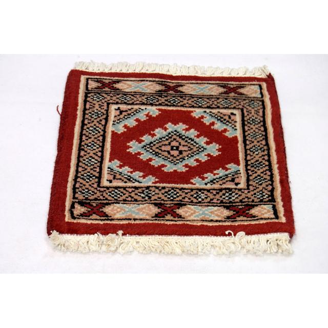 Wilburg Hand-Knotted Brown/Black Rug Gracie Oaks on Productcaster.