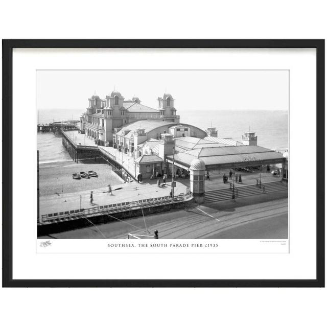 'Southsea, the South Parade Pier C1935' by Francis Frith - Picture Frame Photograph Print on Paper The Francis Frith Collection Size: 60cm H x 80cm W on Productcaster.