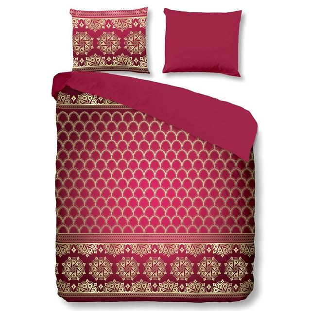 Pure Duvet Cover Abu Multicolour Fairmont Park Size: Double - 1 Pillowcase (60 x 70 cm) on Productcaster.