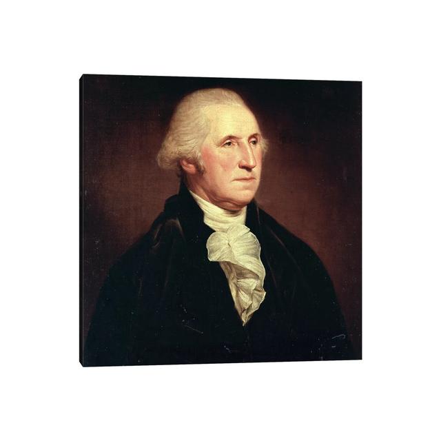 Portrait Of George Washington, 1795 by Charles Willson Peale - Wrapped Canvas Print ClassicLiving Size: 30.48cm H x 30.48cm W x 1.91cm D on Productcaster.