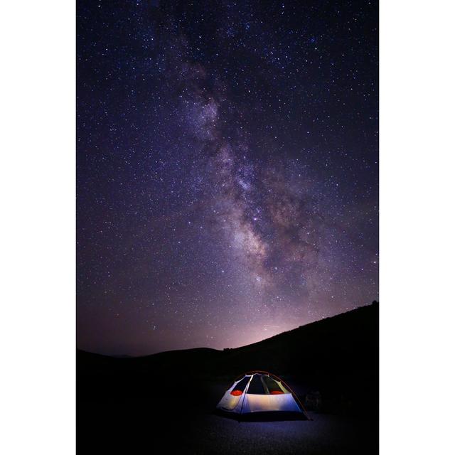 Stars over the Tent by Unknown - Wrapped Canvas Photograph Latitude Run Size: 122cm H x 81cm W on Productcaster.