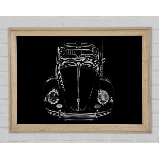 VW Beetle - Single Picture Frame Art Prints Ophelia & Co. Size: 59.7cm H x 84.1cm W x 1.5cm D on Productcaster.