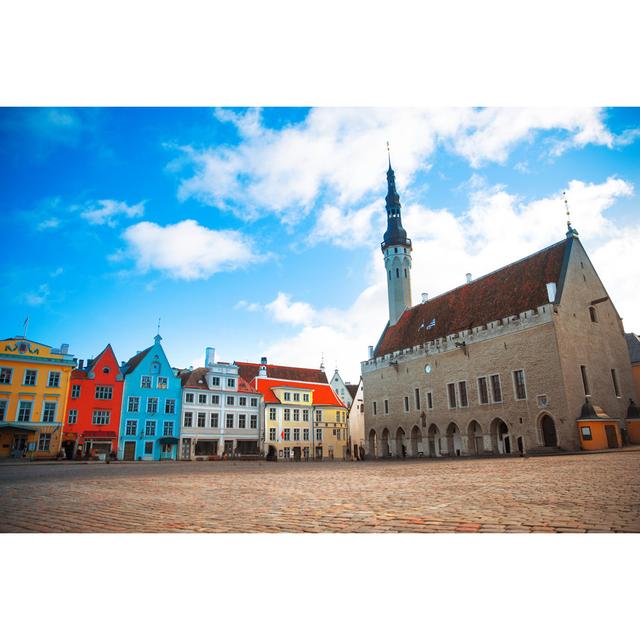 Town Hall Square by Lindrik - Wrapped Canvas Photograph 17 Stories Size: 61cm H x 91cm W on Productcaster.