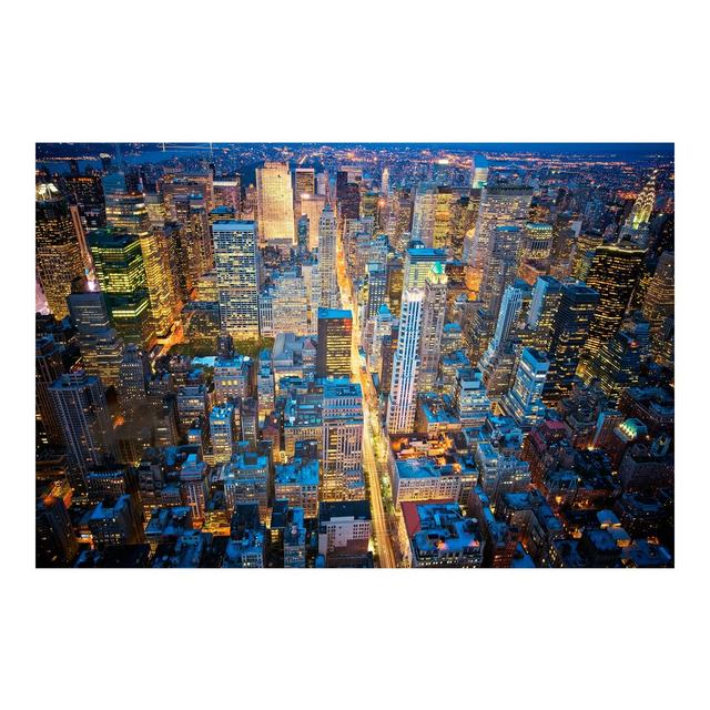 Midtown Manhattan 2.25m x 336cm Matte Wallpaper Roll Brayden Studio on Productcaster.