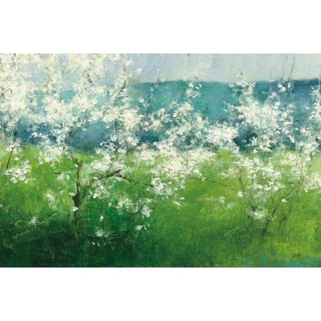 Mountain Spring Crop by Julia Purinton - Wrapped Canvas Painting Alpen Home Size: 51cm H x 76cm W on Productcaster.