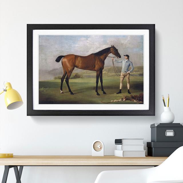 Molly Long Legs by George Stubbs - Picture Frame Painting East Urban Home Frame Option: Black, Size: 48cm H x 65cm W x 2cm D on Productcaster.