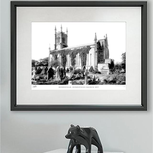 'Hurdsfield, Hurdsfield Church 1897' - Picture Frame Photograph Print on Paper The Francis Frith Collection Size: 45cm H x 60cm W x 2.3cm D on Productcaster.