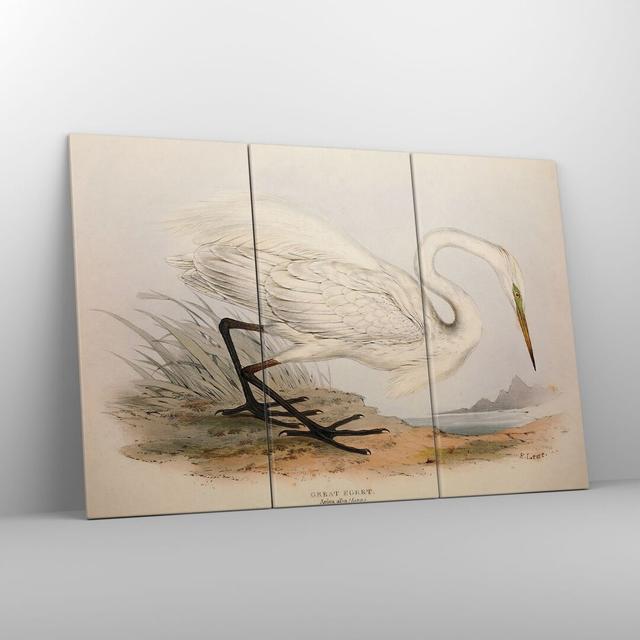 Bird Heron Highland Dunes Size: 110cm H x 165cm W on Productcaster.