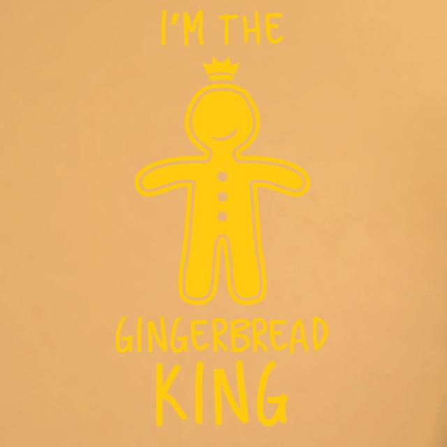 I'm the Gingerbread King Wall Sticker Maturi Size: Medium, Colour: Dark Yellow on Productcaster.