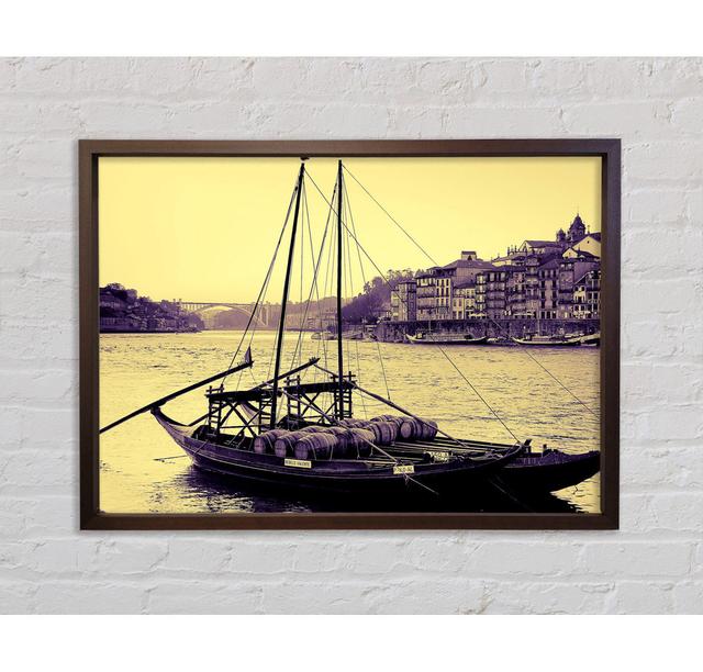 Rabelos Vila Nova De Gaia Portugal - Print Bright Star Size: 59.7cm H x 84.1cm W x 3.3cm D on Productcaster.