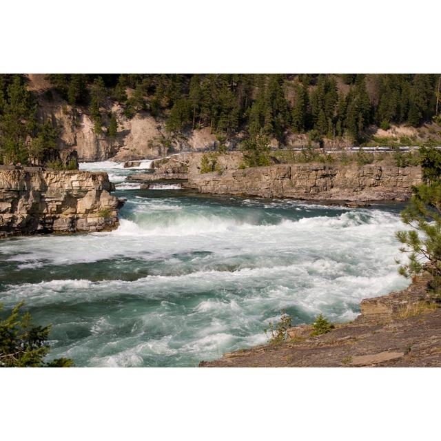 Bull River by Mjphototacoma - Wrapped Canvas Print Alpen Home Size: 61cm H x 91cm W on Productcaster.