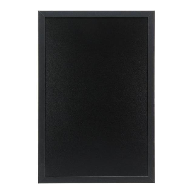 Ladonnia Chalkboard 17 Stories Frame Finish: Black, Size: 60cm H x 40cm W x 1cm D on Productcaster.