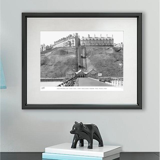 Saltburn By The Sea, The Incline From The Pier 1901 - Single Picture Frame Print The Francis Frith Collection Size: 28cm H x 36cm W x 2.3cm D on Productcaster.