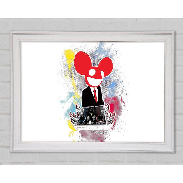 Mouse It Up - Print Happy Larry Size: 21cm H x 29.7cm W x 1.5cm D on Productcaster.