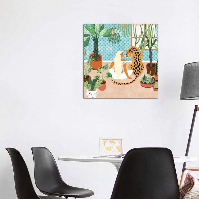 Urban Jungle - Wrapped Canvas Print 17 Stories Size: 93.98cm H x 93.98cm W x 3.81cm D on Productcaster.