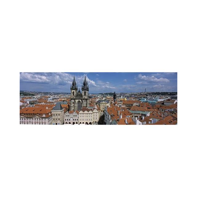 Church Of Our Lady Before Tyn, Old Town Square, Prague, Czech Republic - Wrapped Canvas Panoramic Print Ebern Designs Size: 50.8cm H x 152.4cm W x 1.9 on Productcaster.