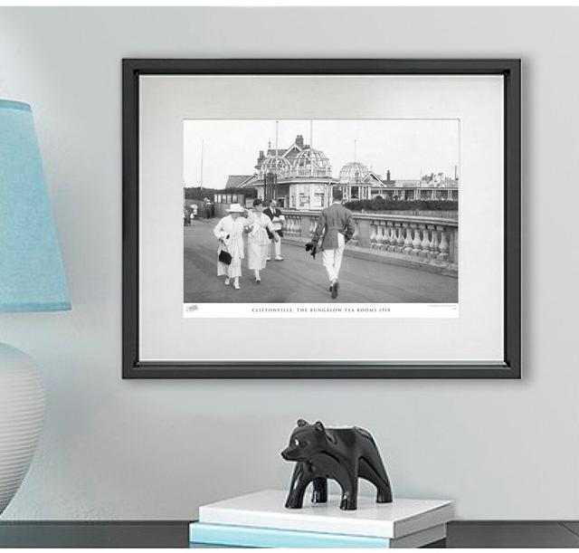 'Cliftonville, the Bungalow Tea Rooms 1918' - Picture Frame Photograph Print on Paper The Francis Frith Collection Size: 40cm H x 50cm W x 2.3cm D on Productcaster.