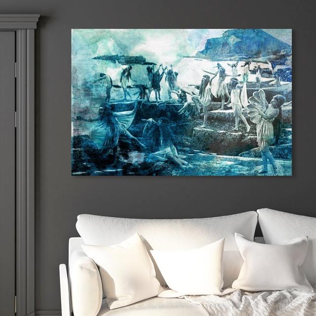 Nymphs by Oliver Gal - Wrapped Canvas Print East Urban Home Size: 76.2 cm H x 114.3 cm W on Productcaster.