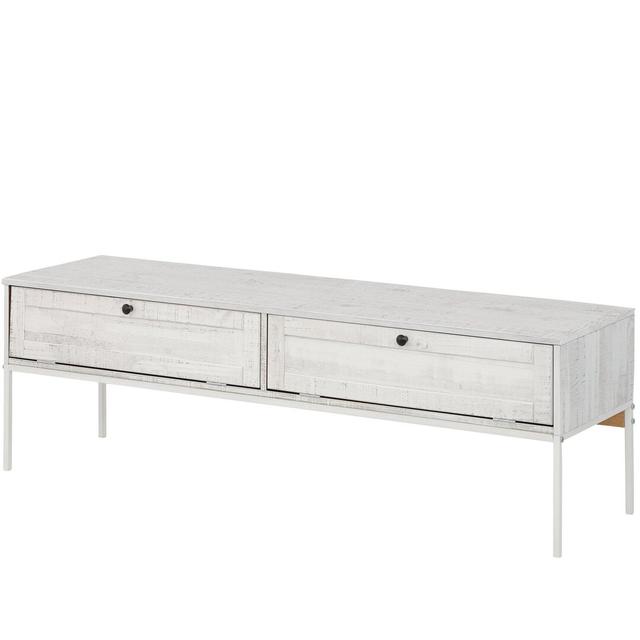 Hultgren TV Stand Brayden Studio Colour: Cream, Width of TV Stand: 140 cm on Productcaster.