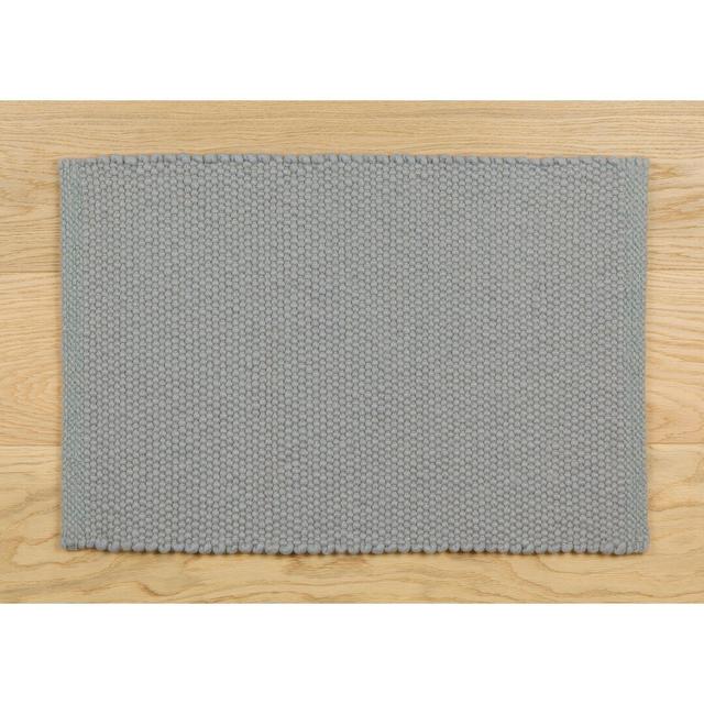 Handwoven Wool Light Blue Rug Jordan Teppiche Rug Size: 170 x 240 cm on Productcaster.