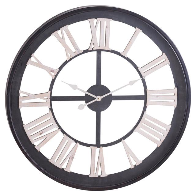 Oversized Wales 80cm Wall Clock August Grove on Productcaster.