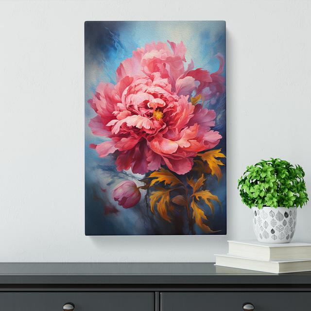 Peony Flower Informel - Print Marlow Home Co. Size: 50cm H x 35cm W x 3cm D on Productcaster.