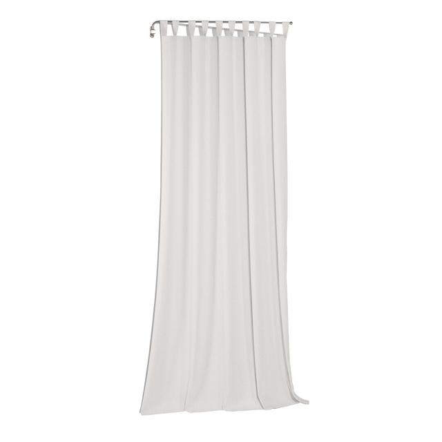 Salley Pinch Pleat Room Darkening Single Curtain Brayden Studio Panel Size: 255 W x 132 D cm, Colour: White on Productcaster.