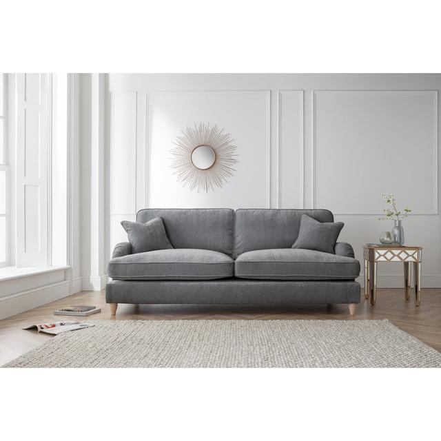 Briley 3 Seater Sofa Marlow Home Co. Upholstery Colour: Charcoal on Productcaster.