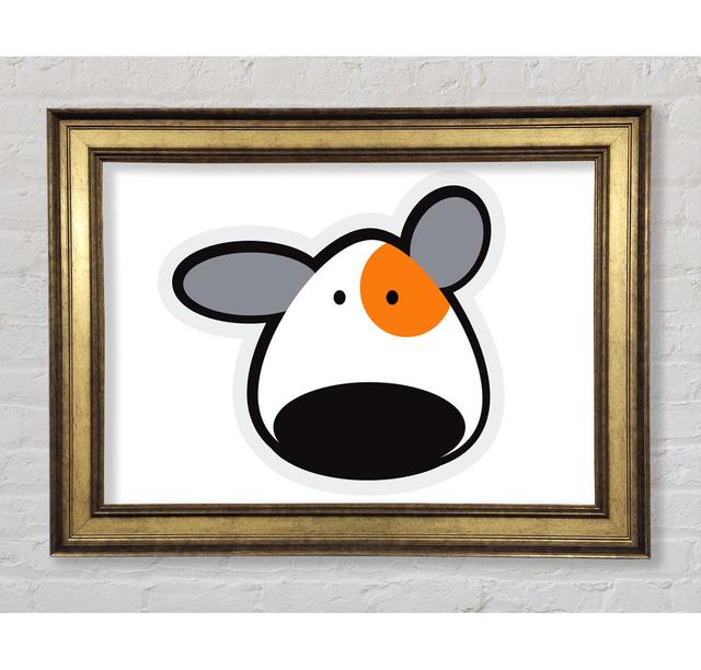 Spot The Dog - Single Picture Frame Art Prints Bright Star Size: 21cm H x 42cm W x 8cm D, Colour: White on Productcaster.