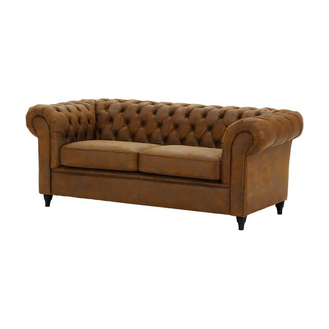 Schlafsofa Littlehampton Fairmont Park Stoff: Cognacbraun on Productcaster.