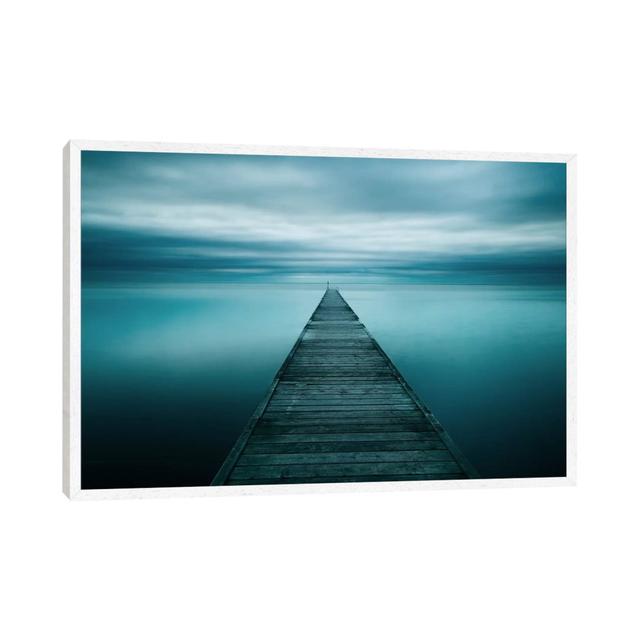 Abendstille von Andreas Stridsberg - Galerie-umwickelte Leinwand Giclée auf Leinwand Beachcrest Home Format: Weiß gerahmt, Größe: 66,04 cm H x 101,6 c on Productcaster.