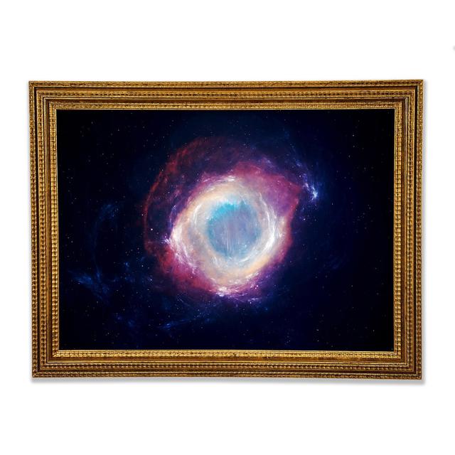 Eye Of The Galaxy - Print Ebern Designs Size: 29.7cm H x 42cm W x 3cm D on Productcaster.