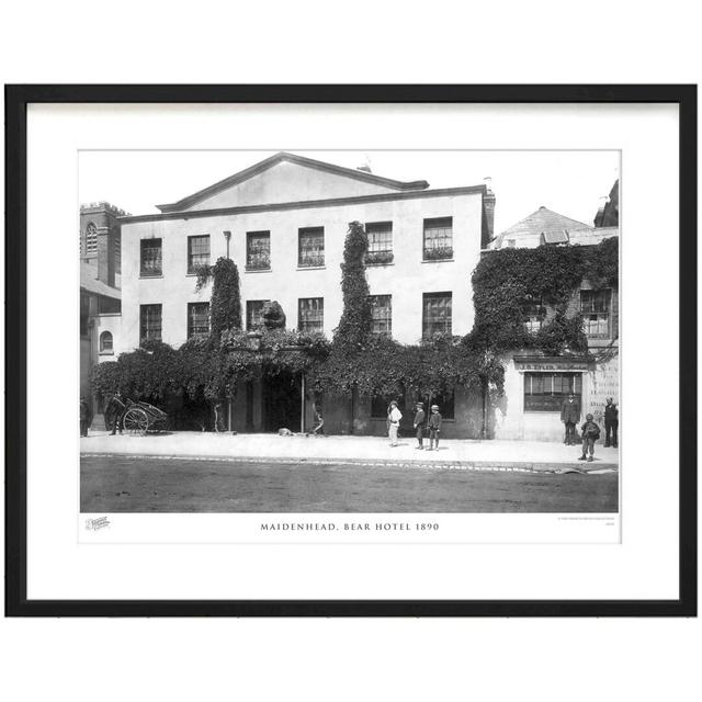 Maidenhead, Bear Hotel 1890 by Francis Frith - Single Picture Frame Print The Francis Frith Collection Size: 28cm H x 36cm W x 2.3cm D on Productcaster.