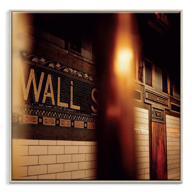 'Wall Street' Photograph on Canvas Brayden Studio Size: 61cm H x 61cm W x 4cm D, Format: Timber Floater Framed on Productcaster.