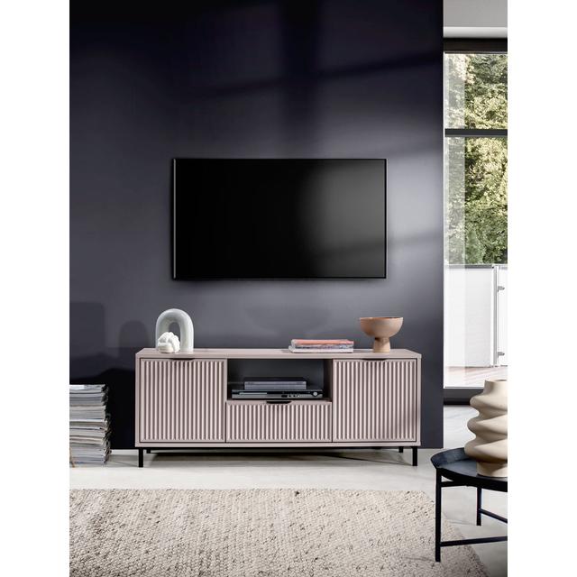 Hette TV Stand for TVs up to 50" 17 Stories Colour: Cashmere on Productcaster.