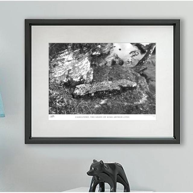 Camelford, The Grave Of King Arthur C1933 - Single Picture Frame Print The Francis Frith Collection Size: 45cm H x 60cm W x 2.3cm D on Productcaster.