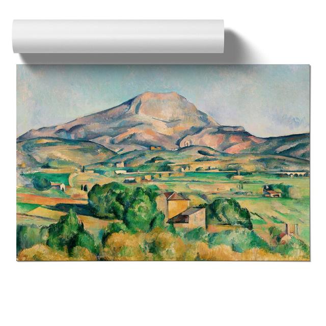 Mont Sainte-Victoire Vol.1 by Paul Cezanne - Unframed Painting East Urban Home Size: 21cm H x 30cm W x 0.1cm D on Productcaster.