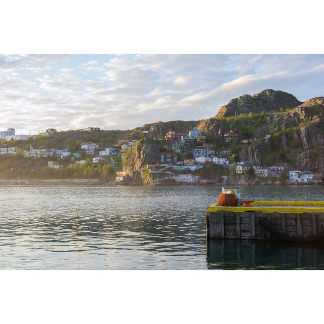 St. John's Harbour - Wrapped Canvas Photograph Alpen Home Size: 20cm H x 30cm W x 3.8cm D on Productcaster.